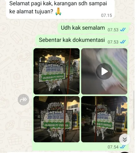 Pengiriman Papan Bunga Selamat Kalibata City