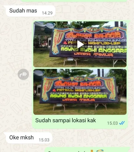 Pengiriman Papan Bunga Kalibata City
