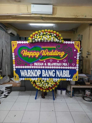Papan Bunga di Kalibata City