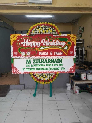 Papan Bunga di Kalibata City