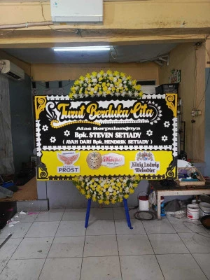 Papan Bunga di Kalibata City
