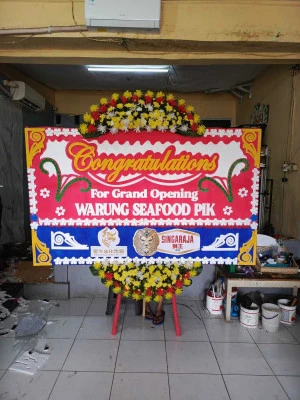 Papan Bunga di Kalibata City